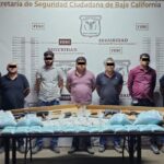 ASEGURAN FUERZA ESTATAL Y SEDENA A 7 PERSONAS CON MÁS DE 35 KILOS DE DROGA Y ARMAS LARGAS