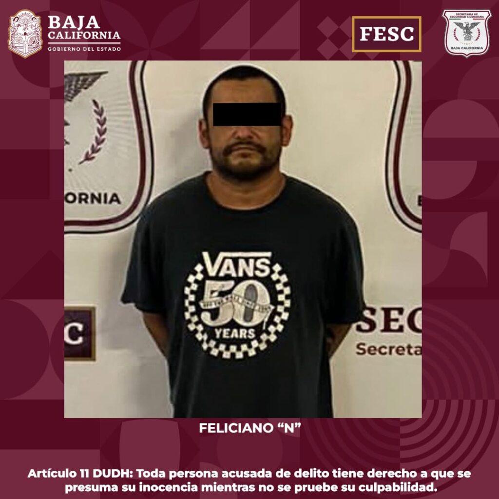 CAPTURA ENLACE INTERNACIONAL DE FESC A DOS HOMBRES FUGITIVOS DE ESTADOS UNIDOS