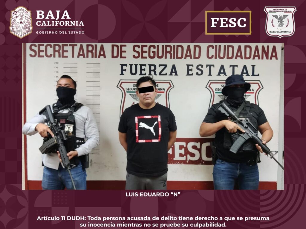 DETIENE ENLACE INTERNACIONAL A FUGITIVO DE ESTADOS UNIDOS BUSCADO POR TRÁFICO DE DROGAS