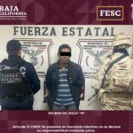 DETIENE FESC A DOS HOMBRES CON ARMAS Y DROGAS EN MEXICALI