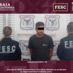 DETIENE FESC A DOS HOMBRES POR CONTAR CON ÓRDENES JUDICIALES ACTIVAS EN ENSENADA