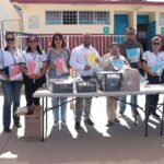 ENTREGAN SECRETARÍA DE EDUCACIÓN Y DAMAS VOLUNTARIAS DE CRUZ ROJA ÚTILES A ESTUDIANTES DE PRIMARIAS EN ROSARITO