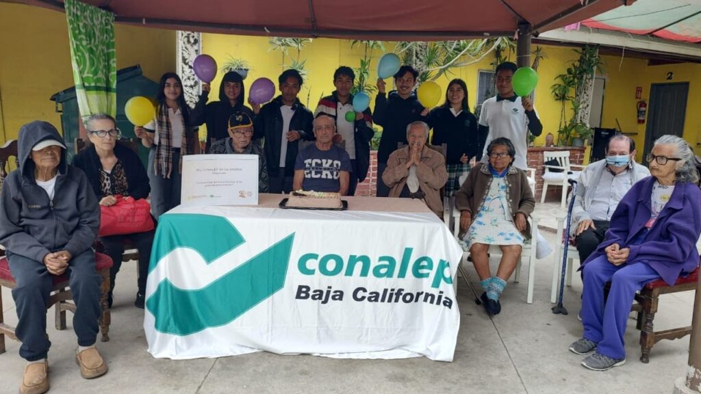 FOMENTA CONALEP BC EN ESTUDIANTES CULTURA DE COMPRENSIÓN Y RESPETO HACIA PERSONAS MAYORES