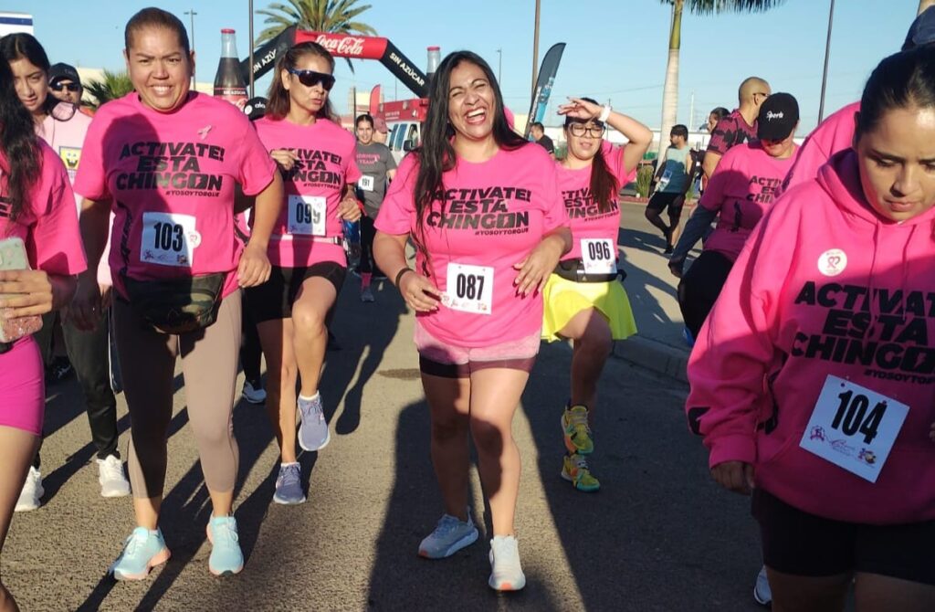 GENERAN CONCIENCIA SOBRE DETECCIÓN OPORTUNA DE CÁNCER CON CARRERA Y CAMINATA EN PLAYAS DE ROSARITO: JSST