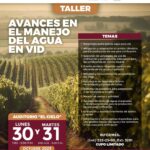 INVITA SADERBC A PARTICIPAR EN TALLER DE AVANCES EN EL MANEJO DE AGUA EN VID