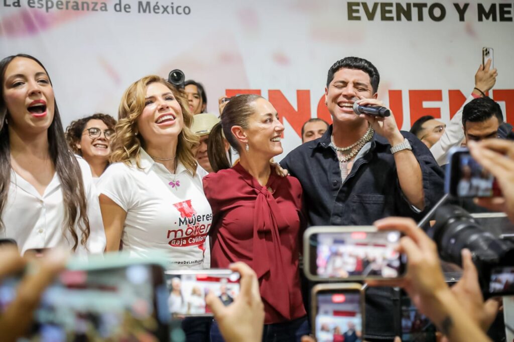 Reafirman Claudia Sheinbaum, Marina del Pilar y ciudadanas y ciudadanos compromiso de Unidad y Militancia por la Transformación de Baja California