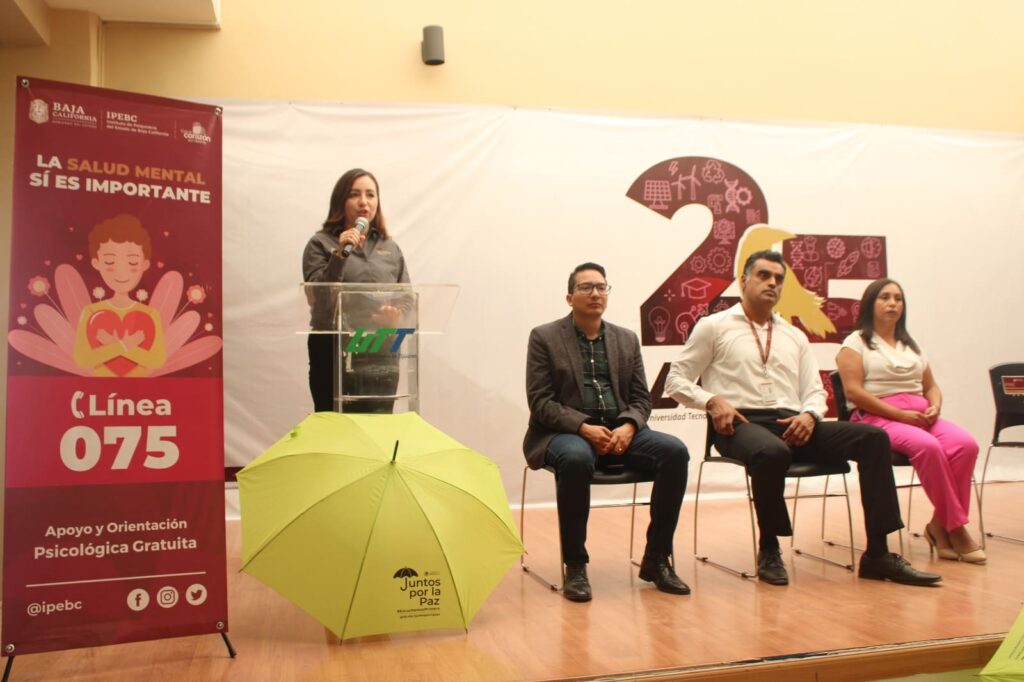 REALIZA INSTITUTO DE PSIQUIATRÍA FERIA PREVENTIVA DE SALUD MENTAL EN TIJUANA