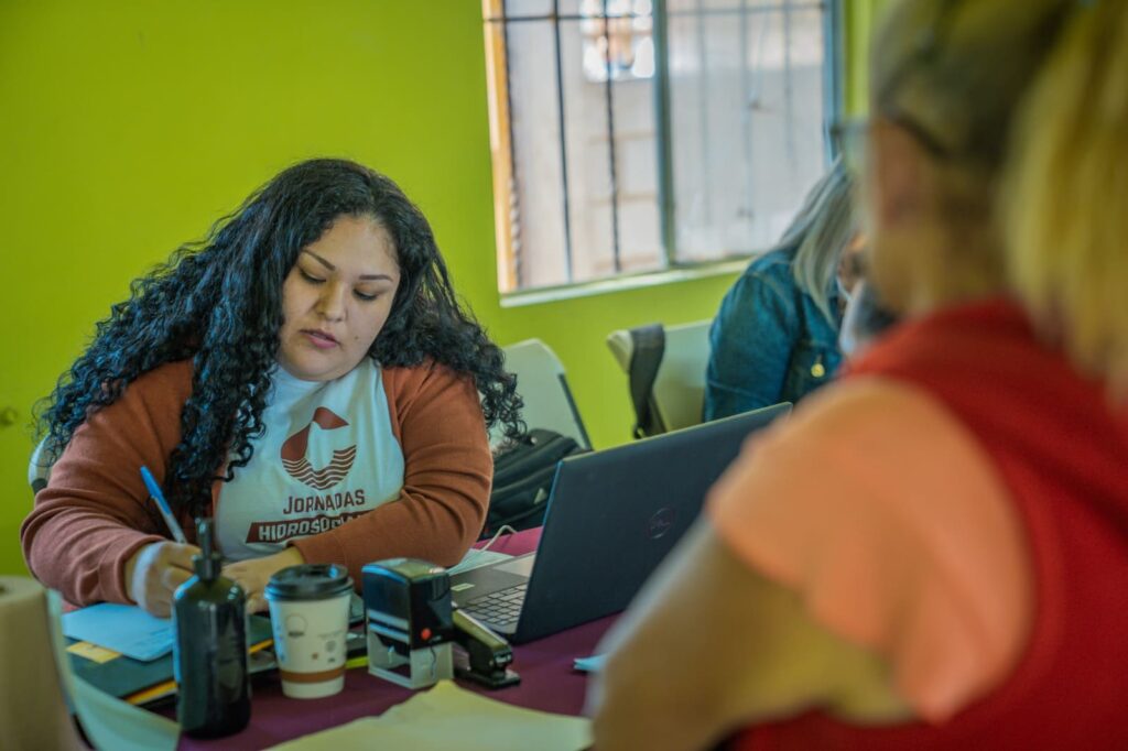 ATIENDE CESPTE A RESIDENTES DE VALLE DE LAS PALMAS A TRAVÉS DE UNA JORNADA HIDROSOCIAL