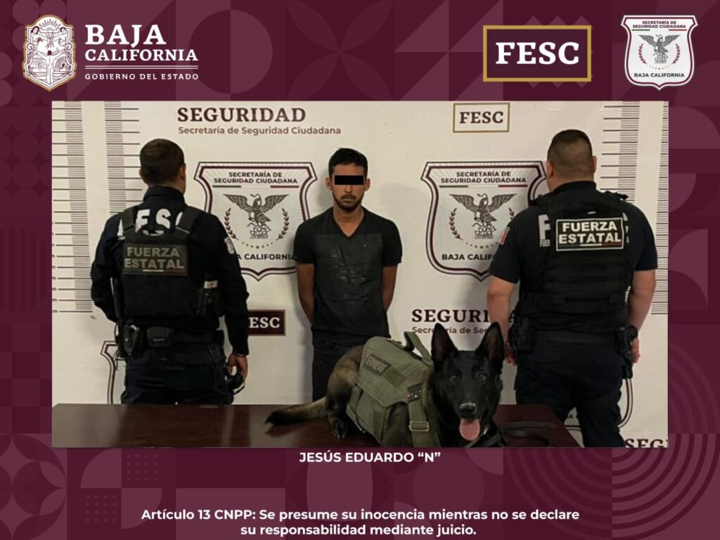 DETIENE FUERZA ESTATAL A DOS PERSONAS BUSCADAS POR EL DELITO DE ROBO