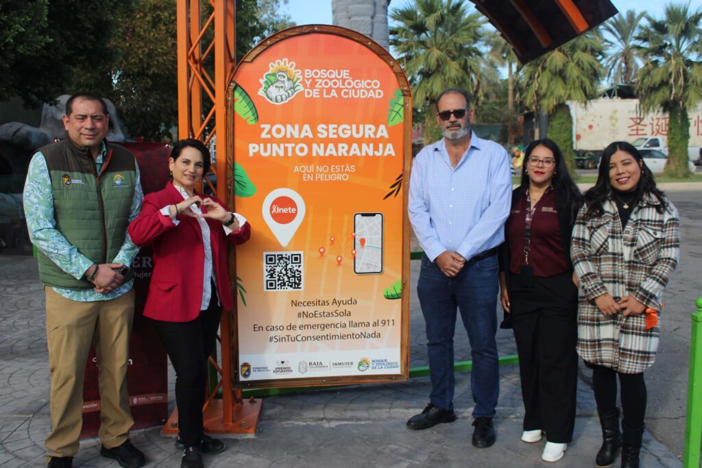 INAUGURA INMUJER PUNTO NARANJA EN EL BOSQUE DE LA CIUDAD DE MEXICALI