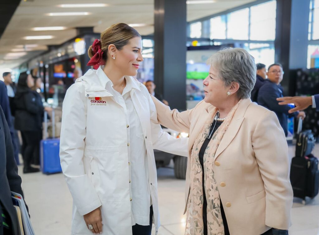 REALIZA MARINA DEL PILAR RECORRIDO DE TRABAJO CON LA CANCILLER ALICIA BÁRCENA