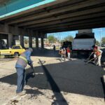 REALIZA CESPM REPARACIÓN DE LÍNEA PRINCIPAL DE AGUA POTABLE EN EL RÍO NUEVO