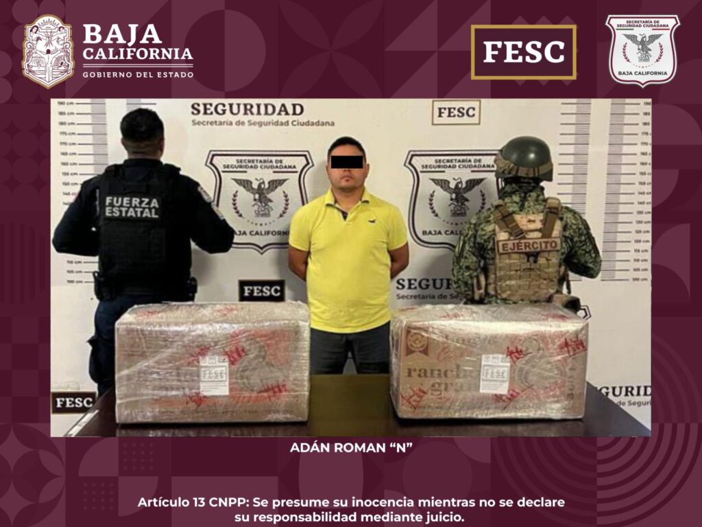 ASEGURAN FUERZA ESTATAL Y SEDENA MÁS DE 40 KILOS DE METANFETAMINA