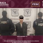 DETIENE FESC A DOS HOMBRES QUE ATACARON A BALAZOS A AGENTES ESTATALES EN ENSENADA