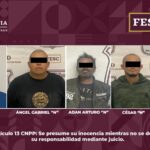 DETIENE FUERZA ESTATAL A CINCO HOMBRES CON MANDATOS ACTIVOS EN BC