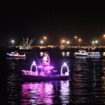 DISFRUTAN FAMILIAS TRADICIONAL DESFILE DE EMBARCACIONES ILUMINADAS: SEPESCA BC