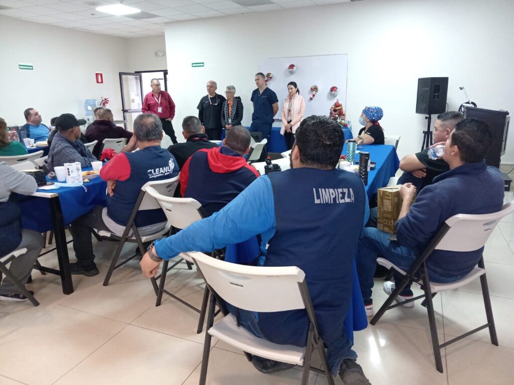 RECONOCE HOSPITAL MATERNO INFANTIL DE MEXICALI TRABAJO DE SU PERSONAL DE INTENDENCIA