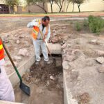 REFUERZA CESPM TRABAJOS DE LIMPIEZA EN EL RÍO NUEVO ANTE PRONÓSTICO DE LLUVIAS EN MEXICALI