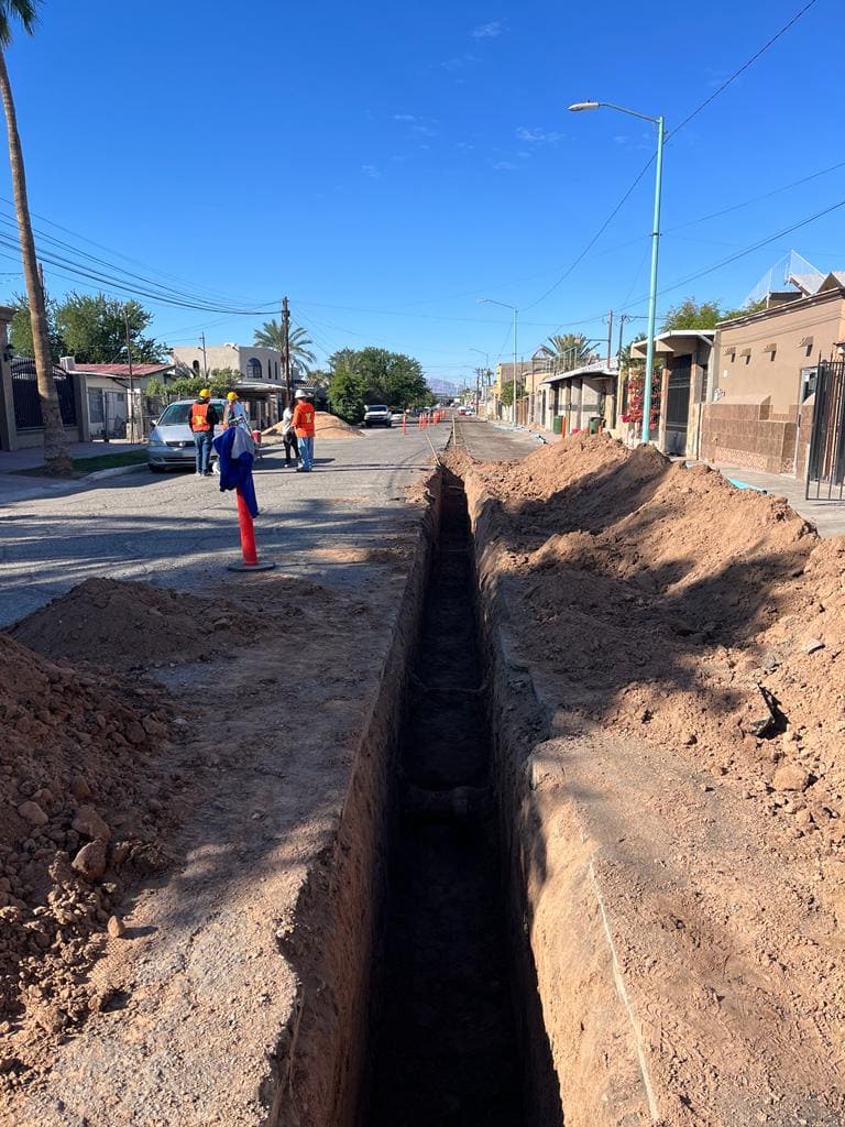 RENUEVA CESPM RED DE AGUA POTABLE EN LA COLONIA INDUSTRIAL DE MEXICALI