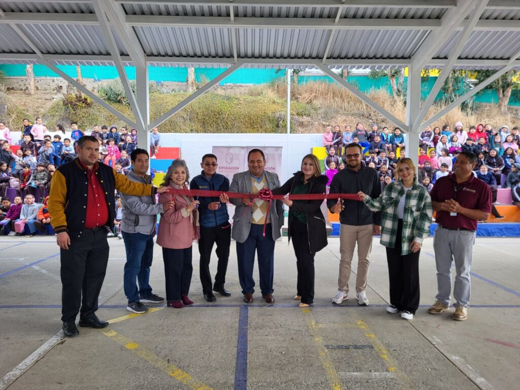 AVANZA SECRETARIA DE EDUCACION CON ENTREGA DE OBRAS DE INFRAESTRUCTURA EN ESCUELAS DE TECATE