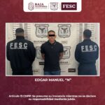 CAPTURA FUERZA ESTATAL A CUATRO PRESUNTOS DELINCUENTES CON ÓRDENES DE APREHENSIÓN VIGENTES EN BC