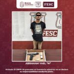 DETIENEN AGENTES DE ENLACE INTERNACIONAL DE FESC A SUJETO ARMADO EN MEXICALI