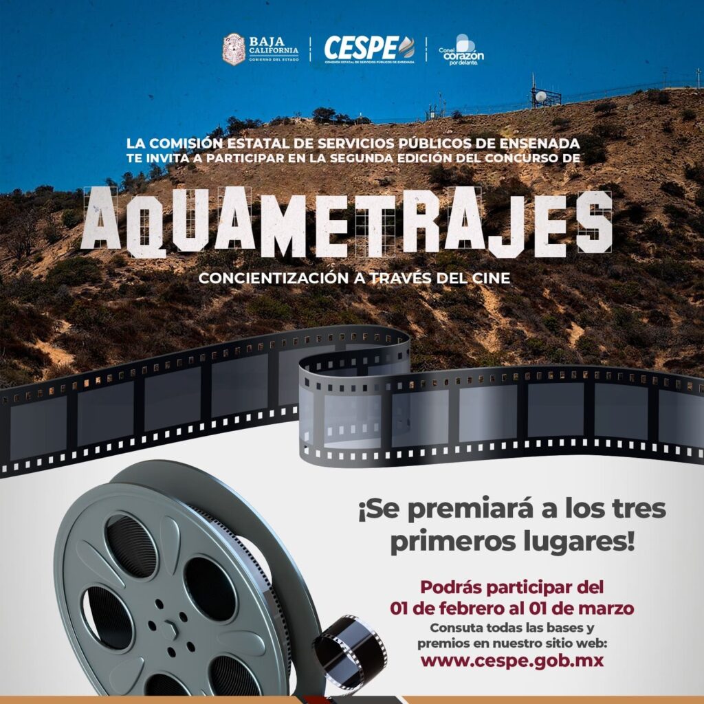 INVITA CESPE A ESTUDIANTES UNIVERSITARIOS AL CONCURSO “AQUAMETRAJES 2024: CONCIENTIZACIÓN A TRAVES DEL CINE”