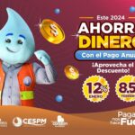 INVITA CESPM A APROVECHAR BENEFICIOS CON EL PAGO ANUAL DEL SERVICIO DE AGUA