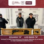 ASEGURA FUERZA ESTATAL A TRES PERSONAS CON ARMAS DE FUEGO TRAS OPERATIVOS EN TECATE