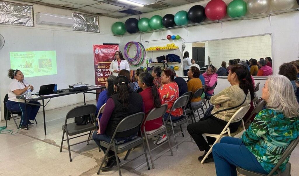 CAPACITAN EN TEMAS DE PREVENCIÓN EN SALUD A COMITÉ VECINAL DE GONZÁLEZ ORTEGA NORTE