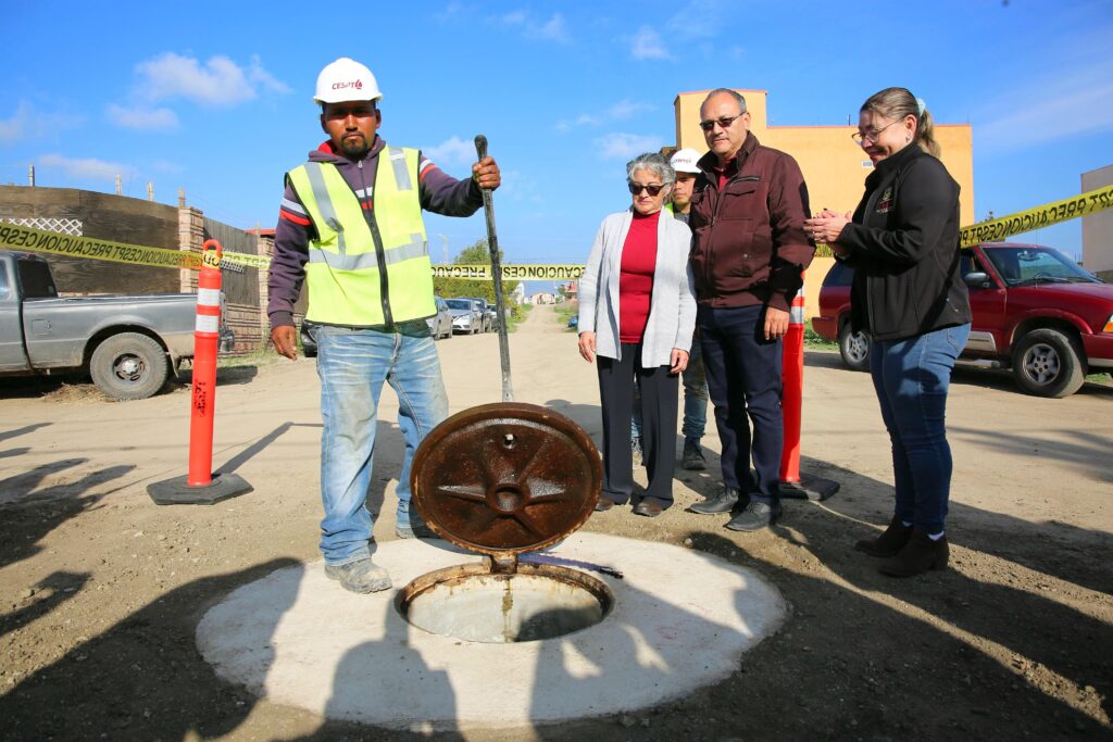 CULMINA CESPT OBRA DE RED DE ALCANTARILLADO SANITARIO EN LA COLONIA LOMAS DE CORONADO EN PLAYAS DE ROSARITO