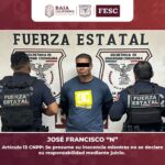 DETIENE FUERZA ESTATAL A DOS PERSONAS QUE CONTABAN CON ORDEN DE APREHENSIÓN EN EL ESTADO