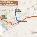 IMOS INFORMA SOBRE RUTAS DE TRANSPORTE DISPONIBLES HACIA UABC VALLE DE LAS PALMAS