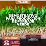 INVITA SADERBC A TALLER DEMOSTRATIVO PARA PRODUCCIÓN DE FORRAJE VERDE