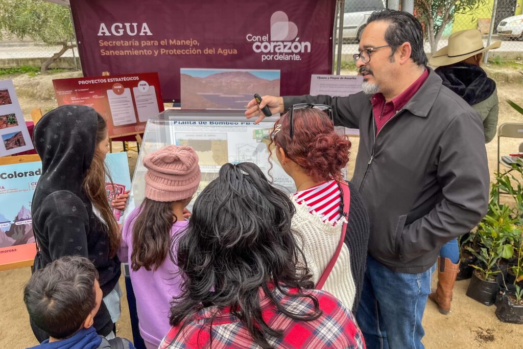 PRESENTA SEPROA LA “RUTA DEL AGUA” EN JORNADA CON EL CORAZÓN POR DELANTE