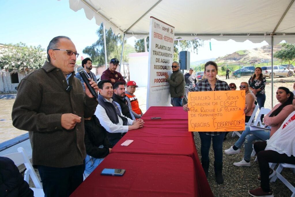 RECIBE CESPT PLANTA DE TRATAMIENTO TIJUANA PROGRESO PARA SU OPERATIVIDAD