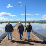 SUPERVISA SECRETARIO DEL AGUA PROYECTO SANITARIO EN EL VALLE DE MEXICALI