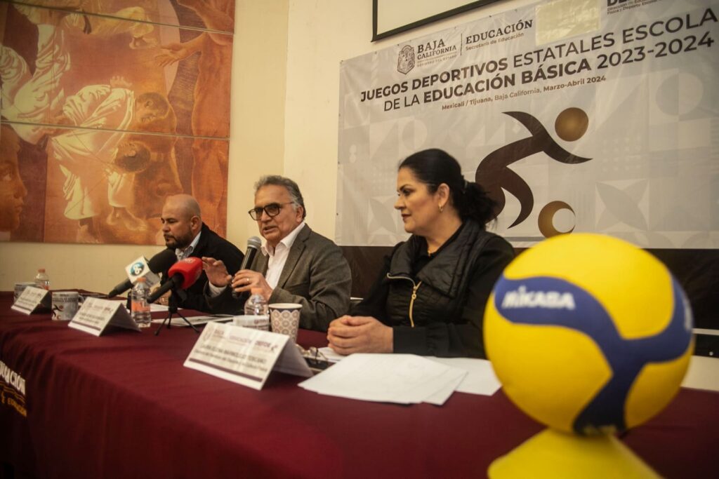 ANUNCIA SECRETARÍA DE EDUCACIÓN LOS JUEGOS DEPORTIVOS ESTATALES ESCOLARES DE EDUCACIÓN BÁSICA 2023-2024