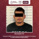 DETIENE FUERZA ESTATAL A HOMBRE ARMADO Y CON VEHÍCULO ROBADO EN PLAYAS DE ROSARITO