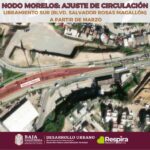 INFORMA SIDURT NUEVO AJUSTE EN LA CIRCULACIÓN DEL BLVD. ROSAS MAGALLÓN, NODO MORELOS