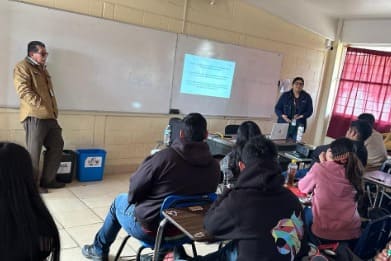 LLEVA PERSONAL DE SALUD PLÁTICAS DE PREVENCIÓN DE EMBARAZO EN ADOLESCENTES AL CECYTE PLANTEL LÁZARO CÁRDENAS DE TIJUANA