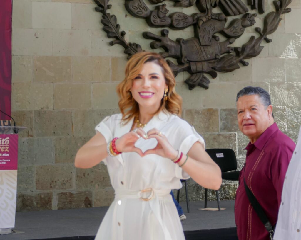 RECONOCEN GOBERNADORA MARINA DEL PILAR Y ANDRÉS MANUEL LÓPEZ OBRADOR LEGADO DE BENITO JUÁREZ