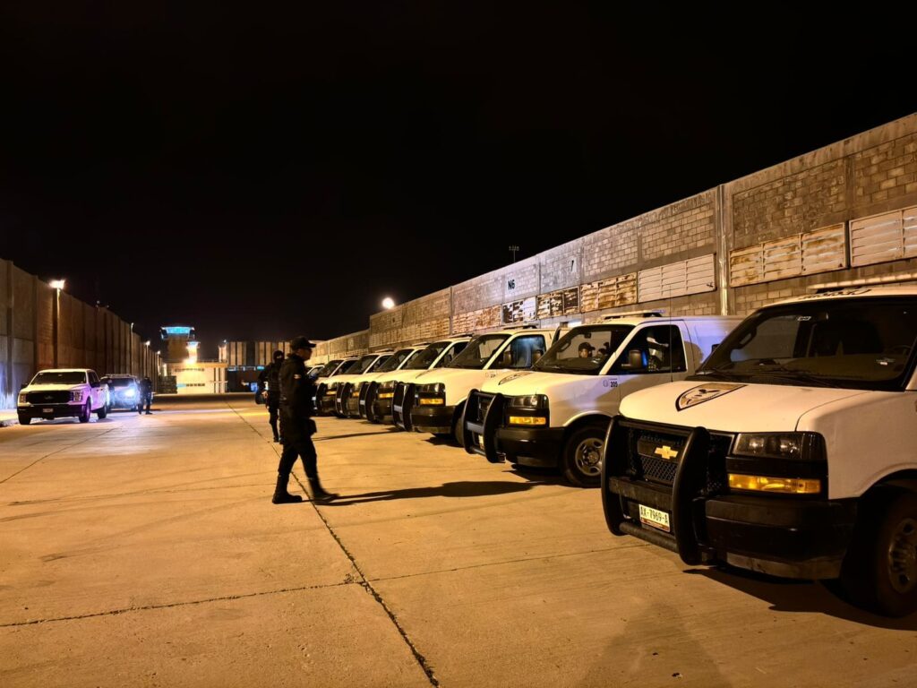 REALIZA CESISPE TRASLADO DE 99 PERSONAS PRIVADAS DE LA LIBERTAD DEL CENTRO PENITENCIARIO DE MEXICALI AL COMPLEJO PENITENCIARIO EL HONGO