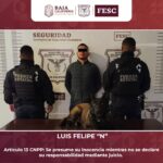 CAPTURA FUERZA ESTATAL A TRES PERSONAS CON MANDATOS JUDICIALES EN BAJA CALIFORNIA