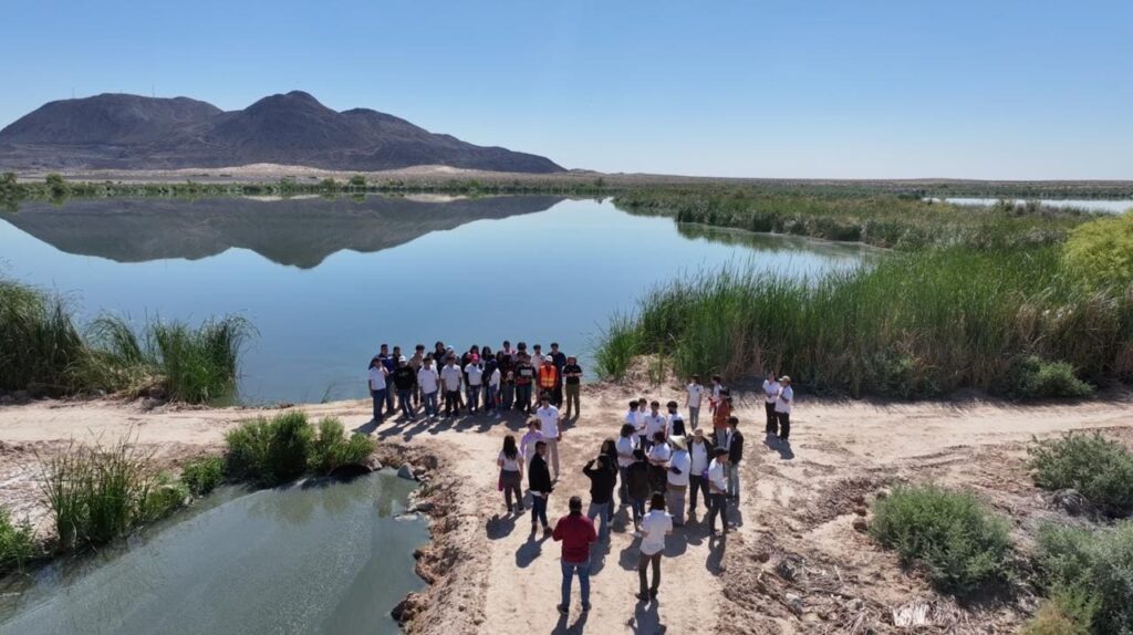 EXPLORAN ESTUDIANTES DE COBACH BC PLANTA DE TRATAMIENTO LAS ARENITAS PARA COMPLEMENTAR APRENDIZAJE: CESPM