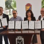 FIRMA COBACHBC CONVENIO DE COLABORACIÓN CON POLICÍA MUNICIPAL DE MEXICALI PARA LA SEGURIDAD ESCOLAR