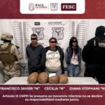 FUERZA ESTATAL DETIENE A TRES PERSONAS CON CUATRO KILOS DE MARIHUANA EN ENSENADA