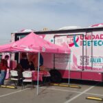 INSTALAN MÓDULO ROSA MÓVIL EN PLAZA CARROUSEL, PARA LA DETECCIÓN OPORTUNA DE CÁNCER EN LA MUJER