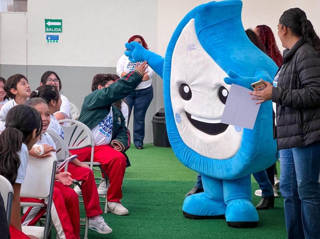 PROMUEVE CESPE CULTURA DEL AGUA EN NIÑAS Y NIÑOS DE FORMA CREATIVA