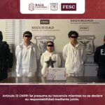 TRAS PERSECUCIÓN, FESC DETIENE A JÓVENES EN POSESIÓN DE ARMA DE FUEGO